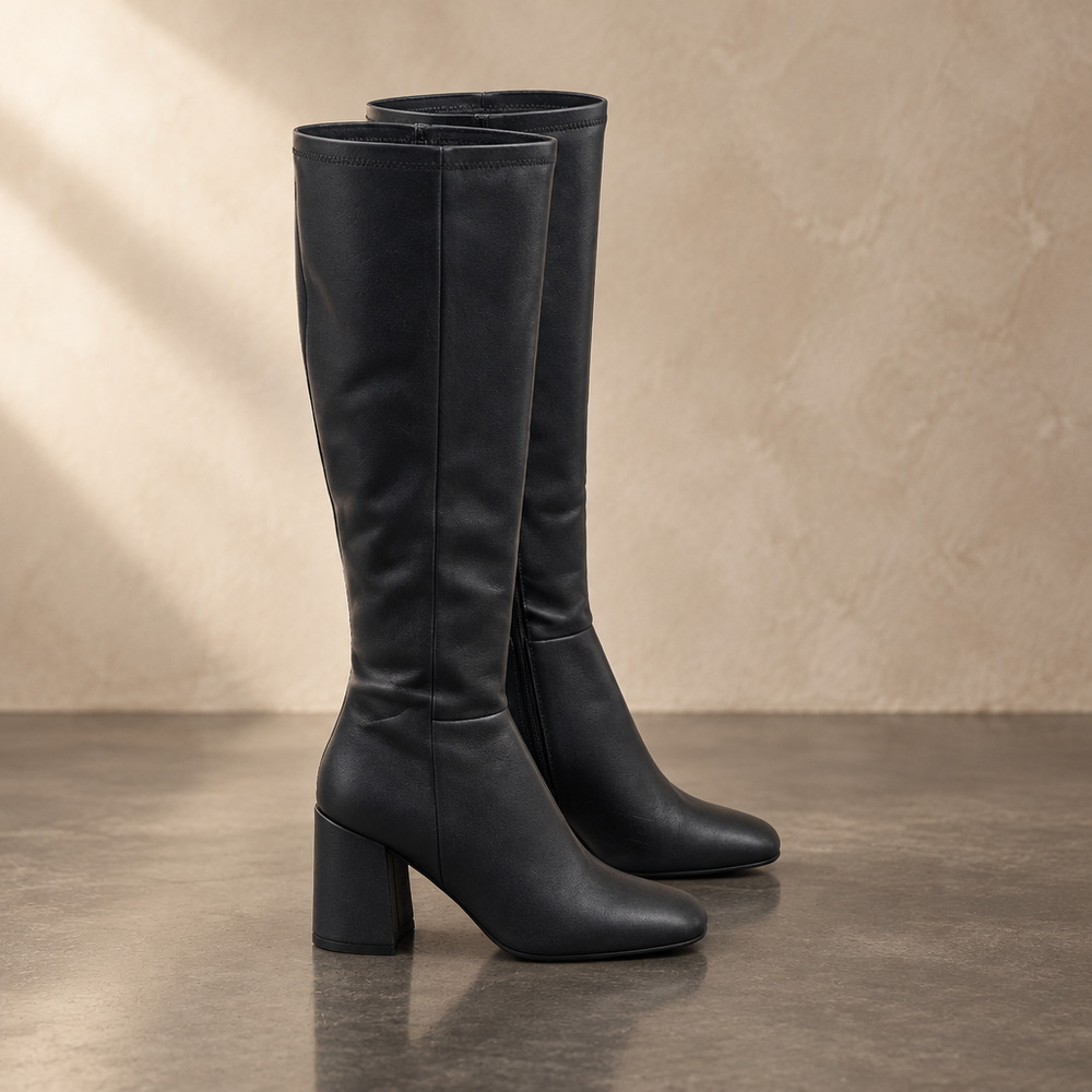 NWOB KNEE HIGH DRESS BOOTS SIZE 7.5